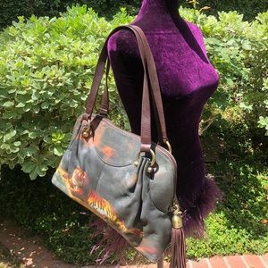 Icon Los Angeles genuine leather handbag